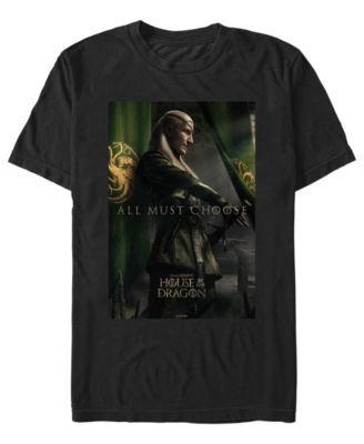 Men's House of the Dragon Aemond Targaryen Graphic Regular-Fit T-Shirt