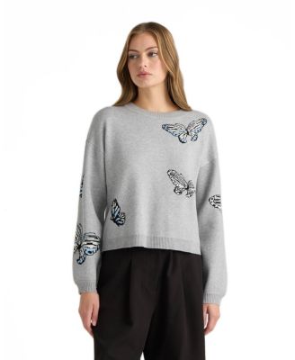 NVLT Women's Butterfly Sweater