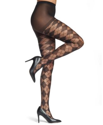 Women's Argyle Sheer Tights