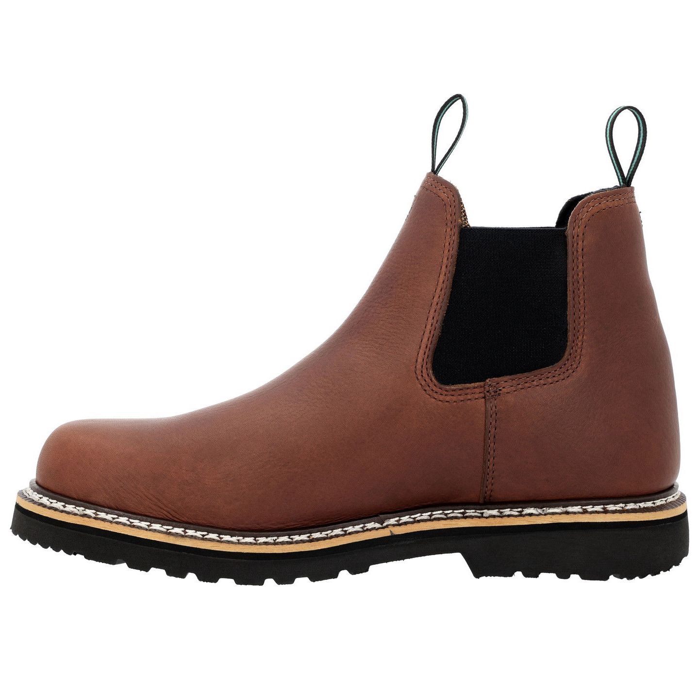 Мужские ботинки GEORGIA BOOT Burnt Romeo Work Boot, цвет: Золотой — фото 6