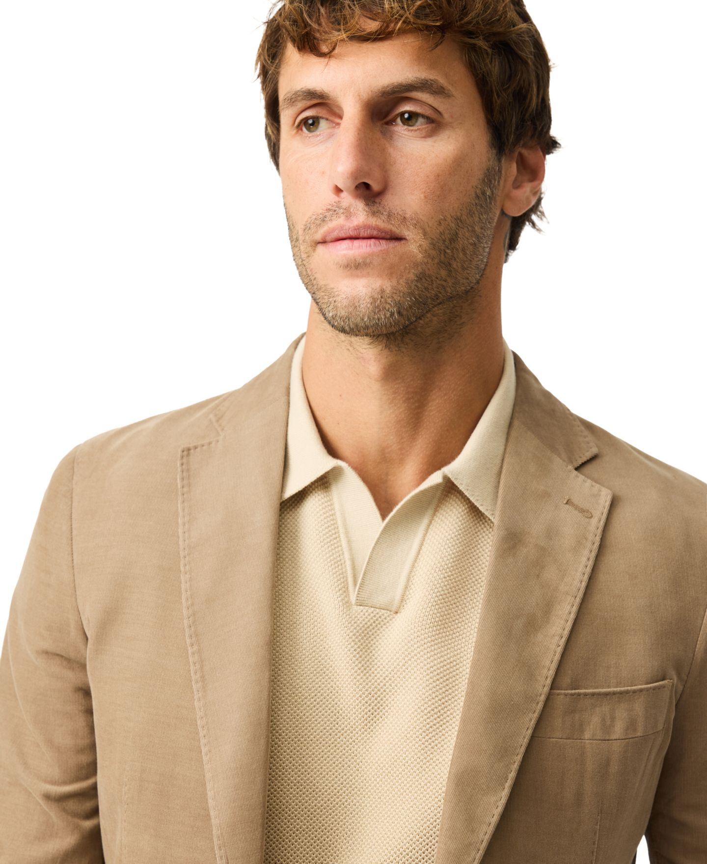 Мужская куртка Rodd & Gunn Saint Bathans Sports Fit, цвет: Мох зелёный — фото 13