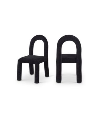 Amari Chenille Fabric Dining Chair, Set of 2