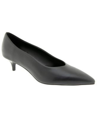 Women's Preti High Vamp Leather Pump