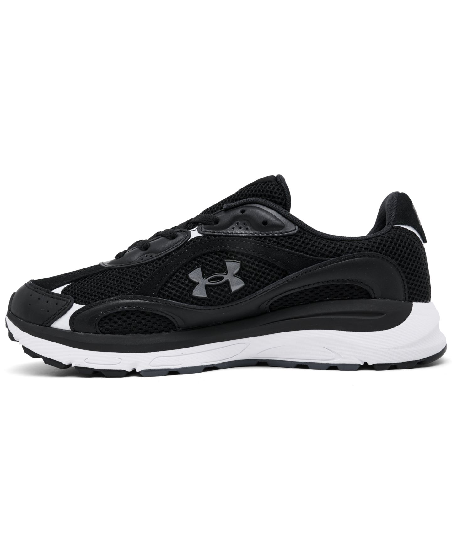 Мужские кроссовки Under Armour Tech Runner Lifestyle, цвет: Дымчатый / Тёмно-синий — фото 3