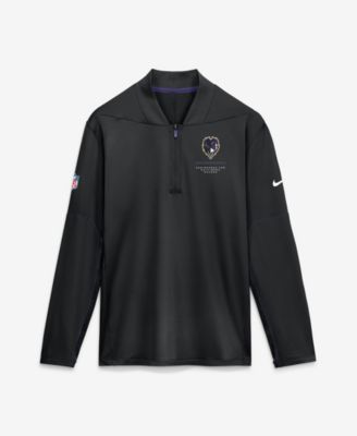 Men's Baltimore Ravens Glory Half-Zip Midweight Pullover Sweatshirt