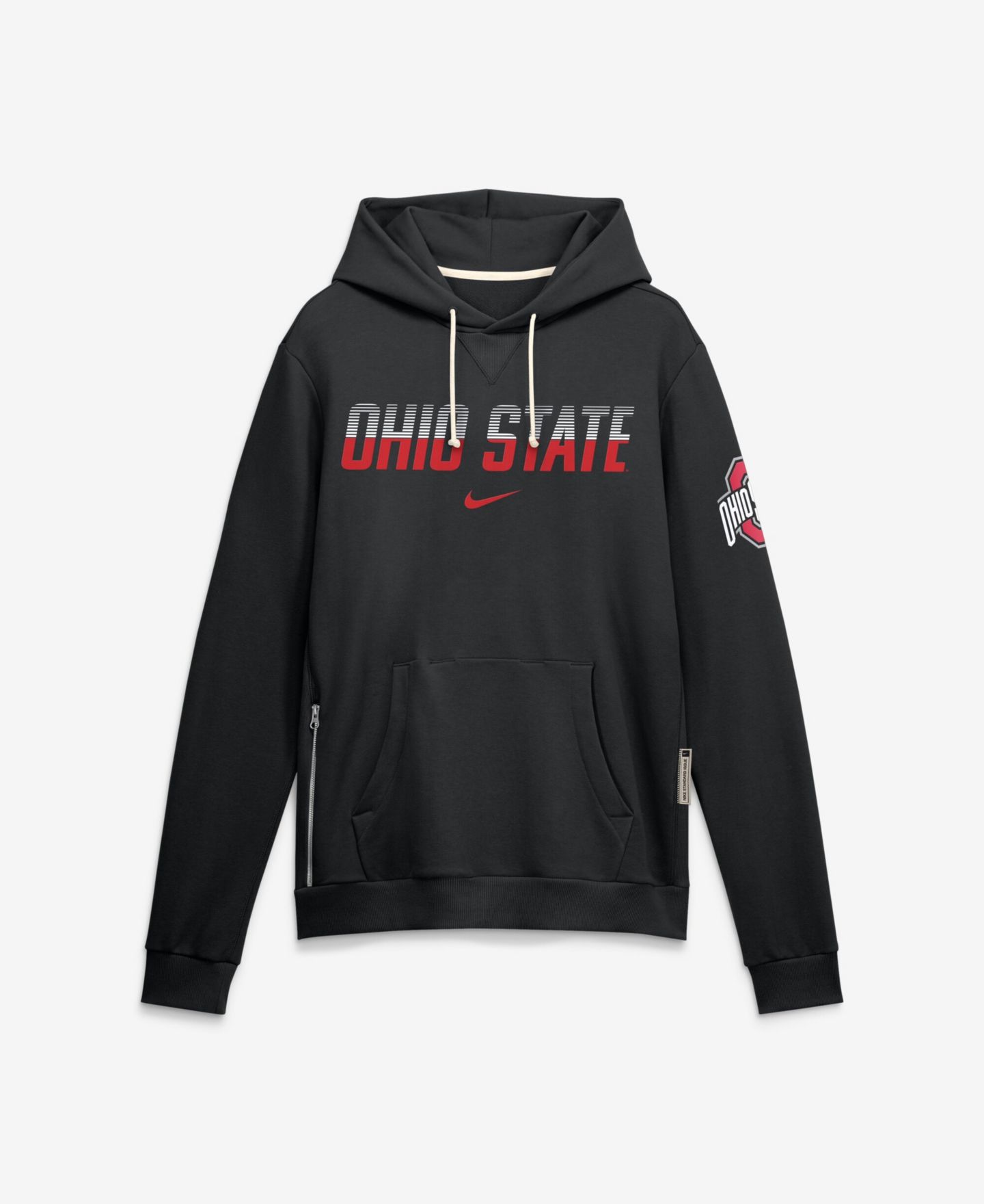 Мужское худи Nike Ohio State Sideline Standard Issue Fleece Relaxed-Fit — фото 1