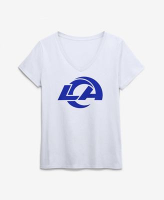 Women's Los Angeles Rams V-Neck Short-Sleeve T-Shirt