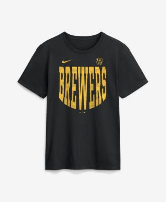 Men's Milwaukee Brewers Velocity Camo-Print Jersey T-Shirt