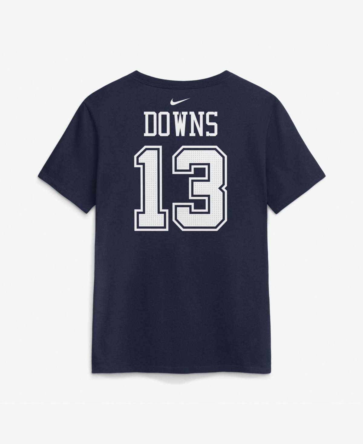Nike Women's Dallas Cowboys Caleb Downs Cotton Screen-Print T-Shirt