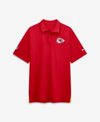Men's Big & Tall Kansas City Chiefs Tour Classic-Fit Droptail-Hem Polo Shirt