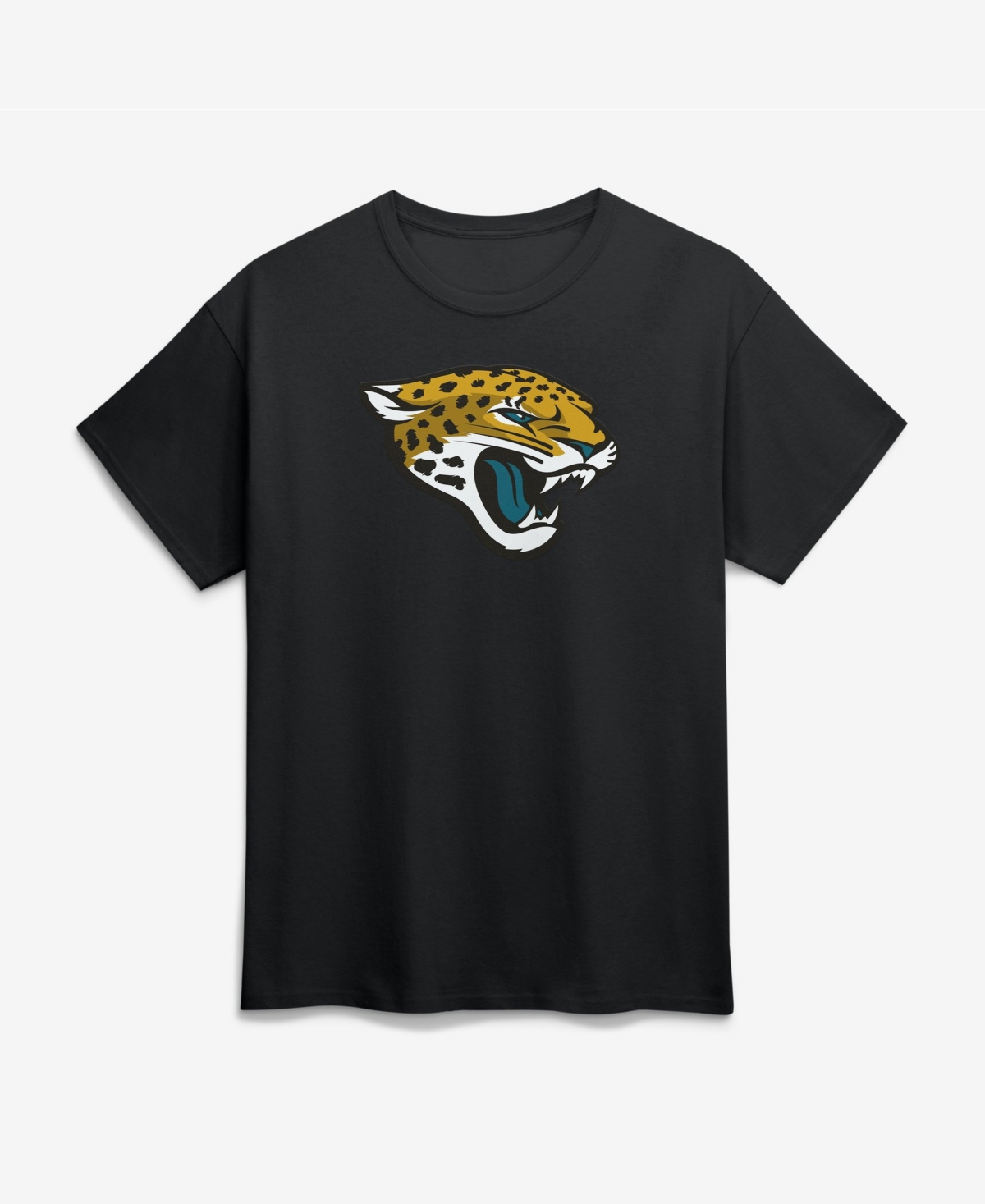 Logo Athletic Men's Jacksonville Jaguars Crewneck Cotton T-Shirt - Black