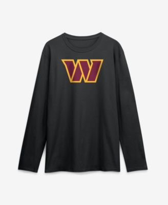 Men's Washington Commanders Long Sleeve Crew Neck T-Shirt