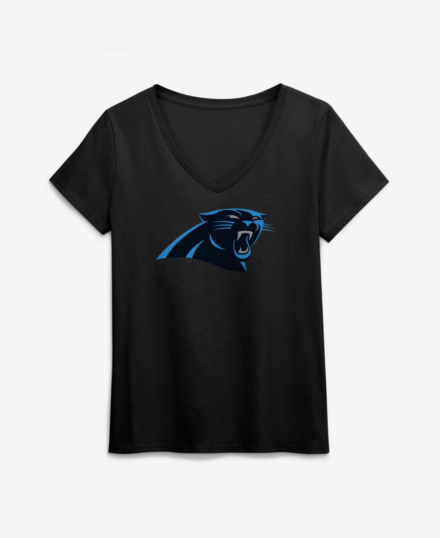 Женская футболка Logo Athletic Carolina Panthers V-Neck Jersey — фото 1