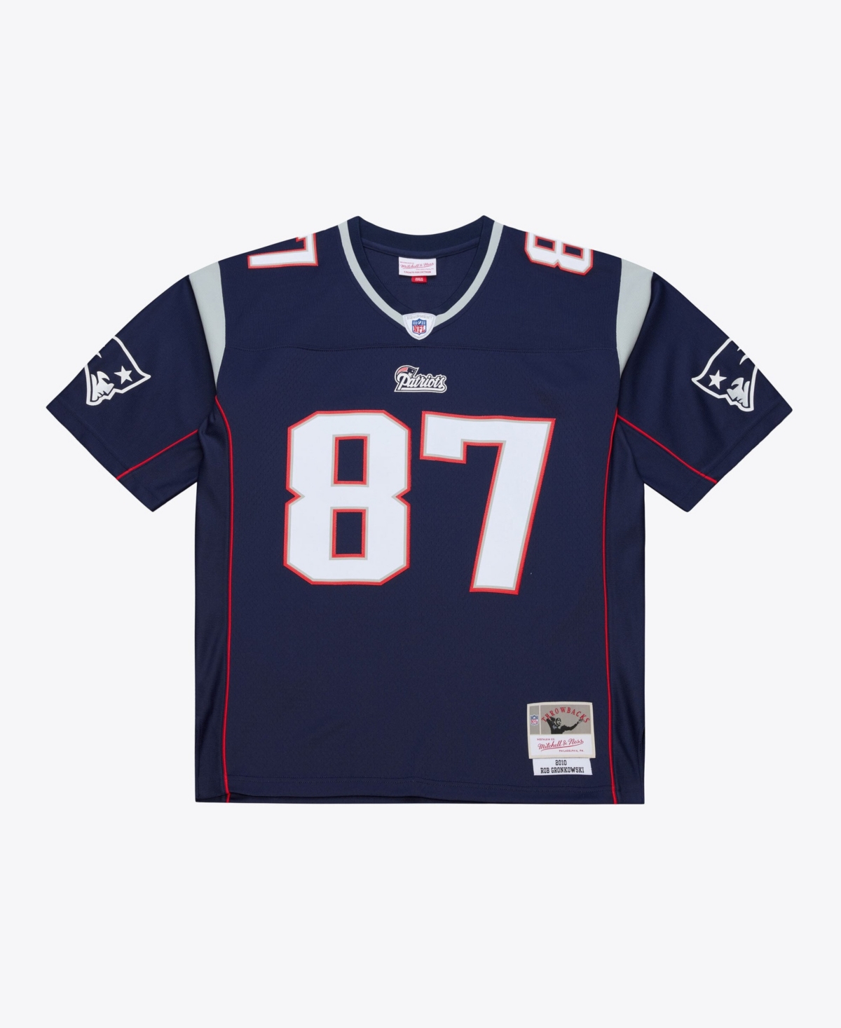 Mitchell & Ness Men's New England Patriots Rob Gronkowski Legacy Throwback Replica Jersey