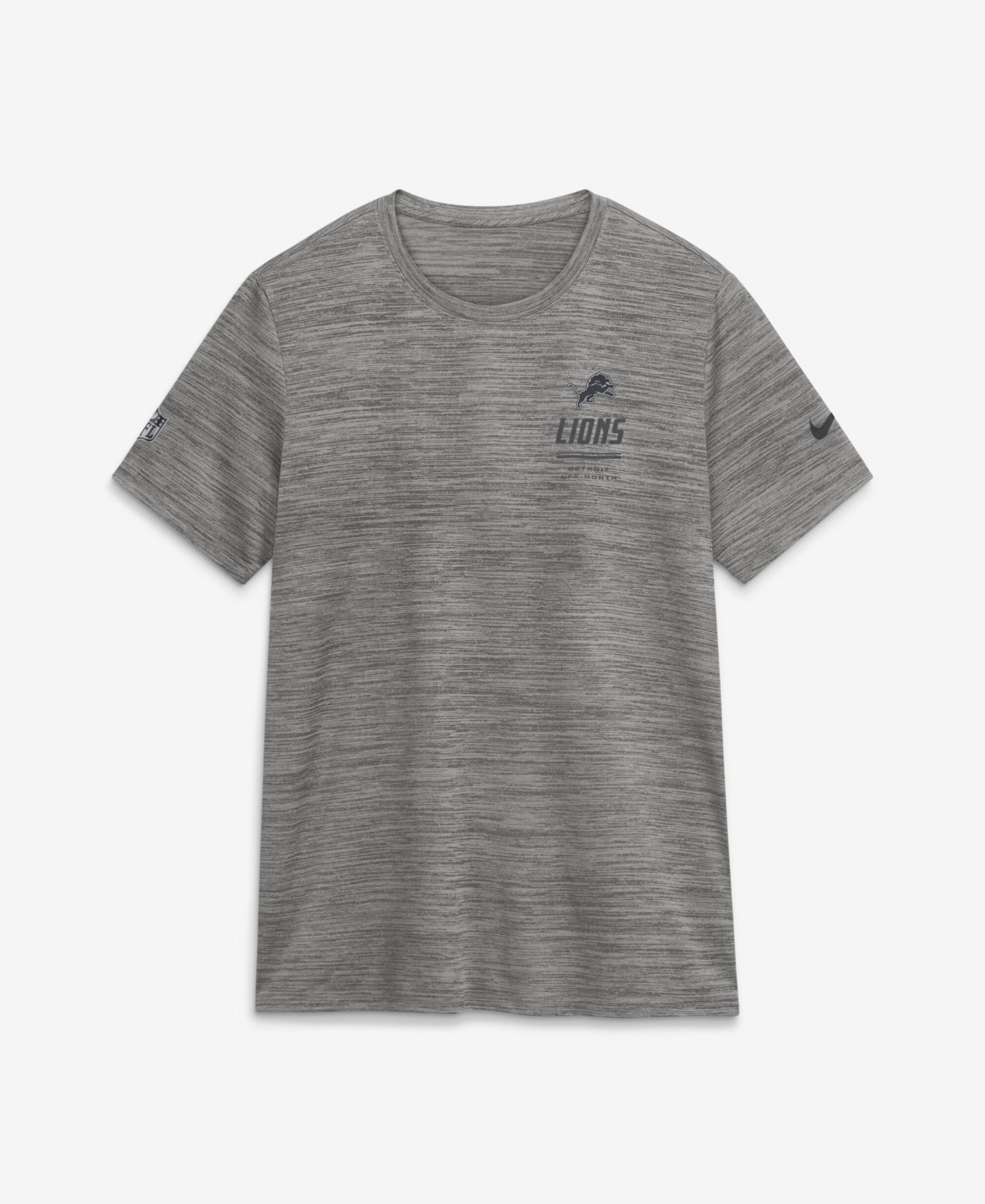 Женская футболка Nike Detroit Lions Sideline Velocity Crewneck — фото 2