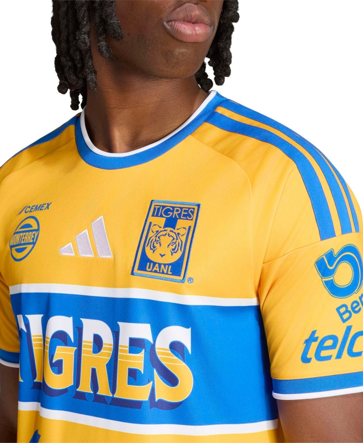 adidas Men's Tigres Uanl 2026/27 Home Replica Regular-Fit Jersey