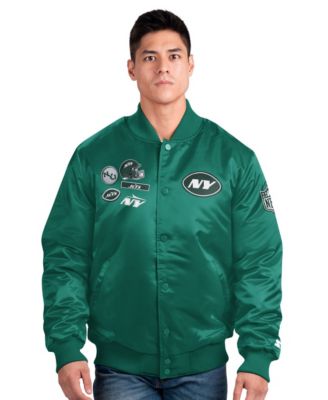 Men's New York Jets Varsity Full-snap Satin-Lined Jacket