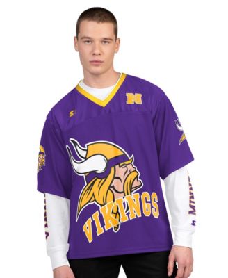 Men's Minnesota Vikings Short-Sleeve and Long-Sleeve T-Shirts, 2-Piece Set