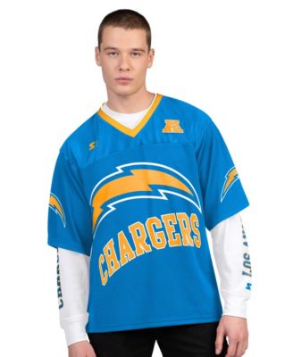 Men's Los Angeles Chargers Graphic Short-Sleeve and Long-Sleeve T-Shirt, 2-Piece Set
