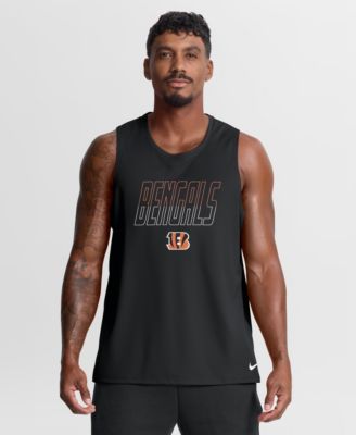 Men's Cincinnati Bengals Kickoff Miler Sleeveless Crewneck Tank Top