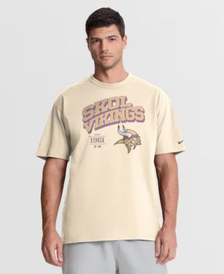 Men's Minnesota Vikings Max90 Vintage Heavyweight-Cotton T-Shirt
