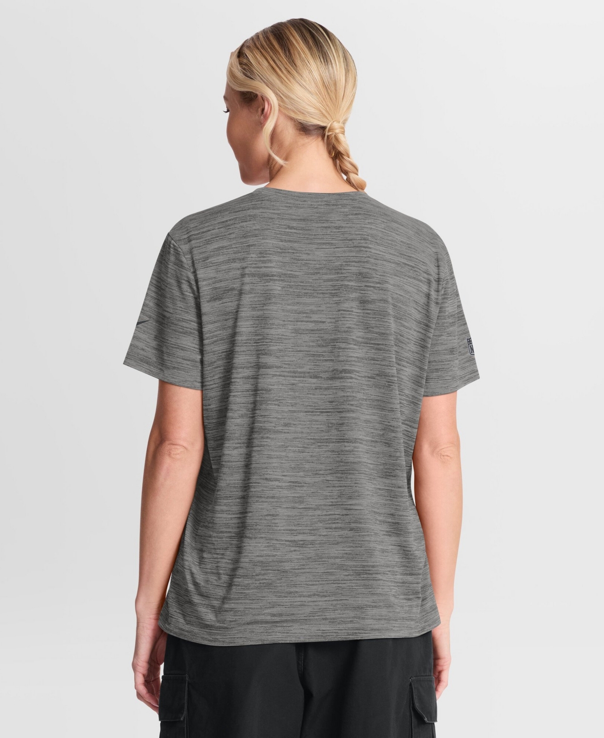 Nike Women's Detroit Lions Sideline Velocity Crewneck T-Shirt