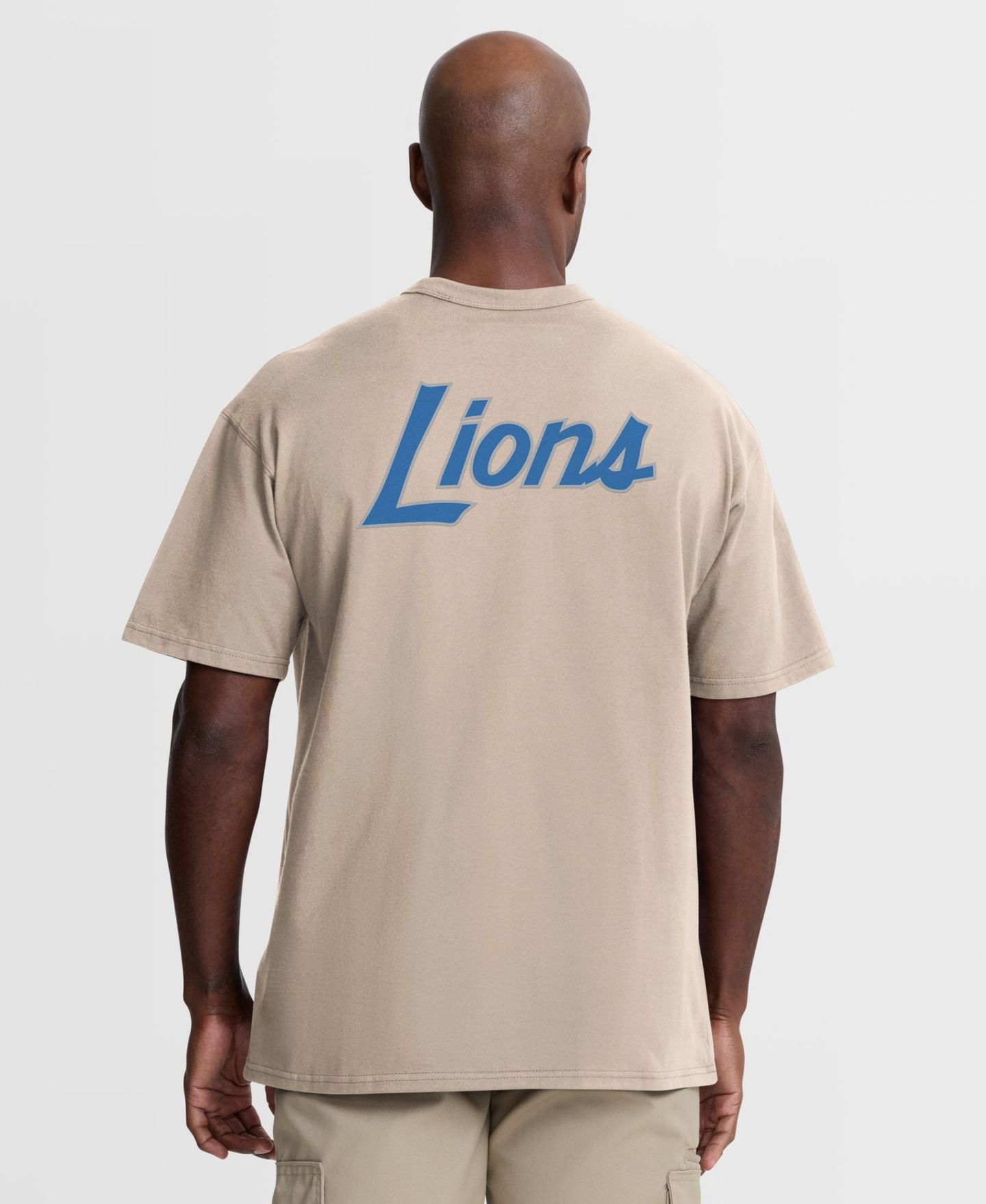 Мужская футболка Nike Detroit Lions Max90 Retro Relaxed-Fit — фото 4