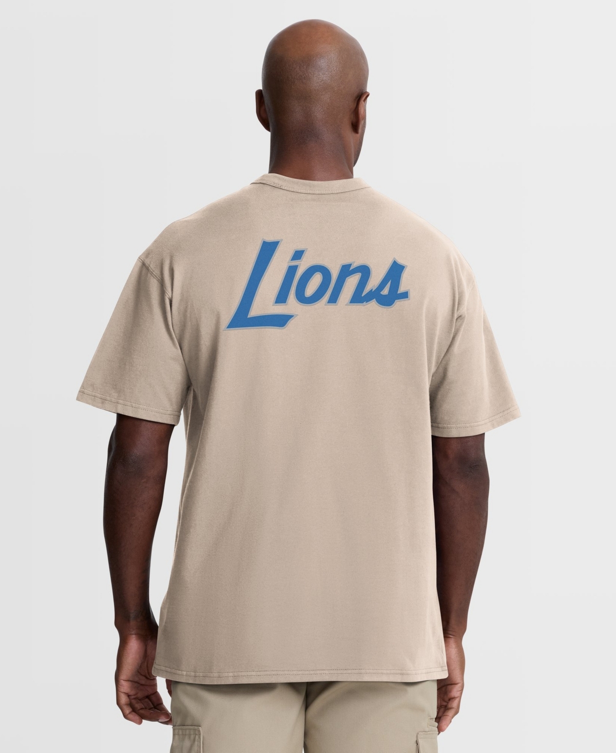 Nike Men's Detroit Lions Max90 Retro Relaxed-Fit T-Shirt