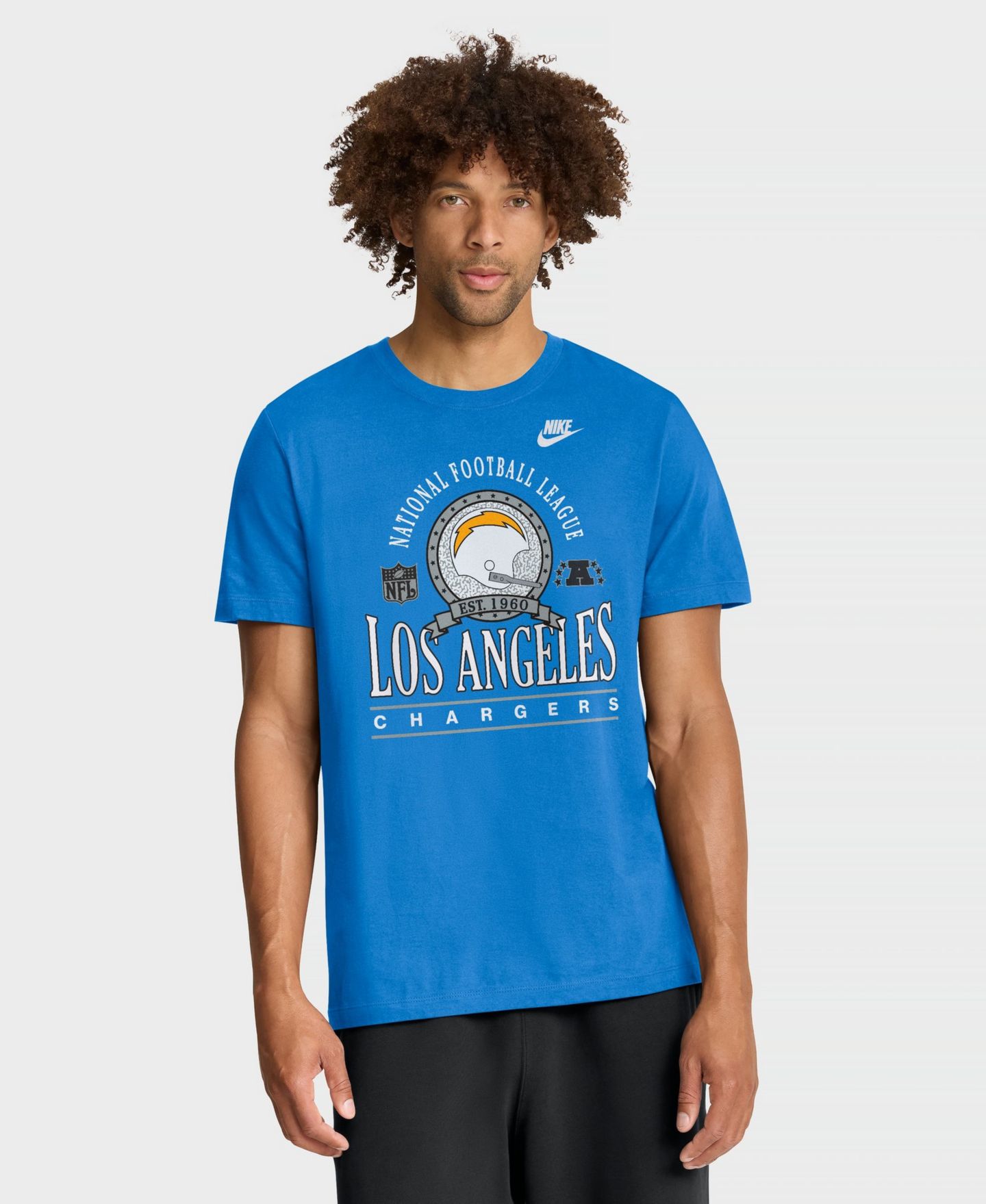 Мужская футболка Nike Los Angeles Chargers Rewind Essential Retro — фото 1