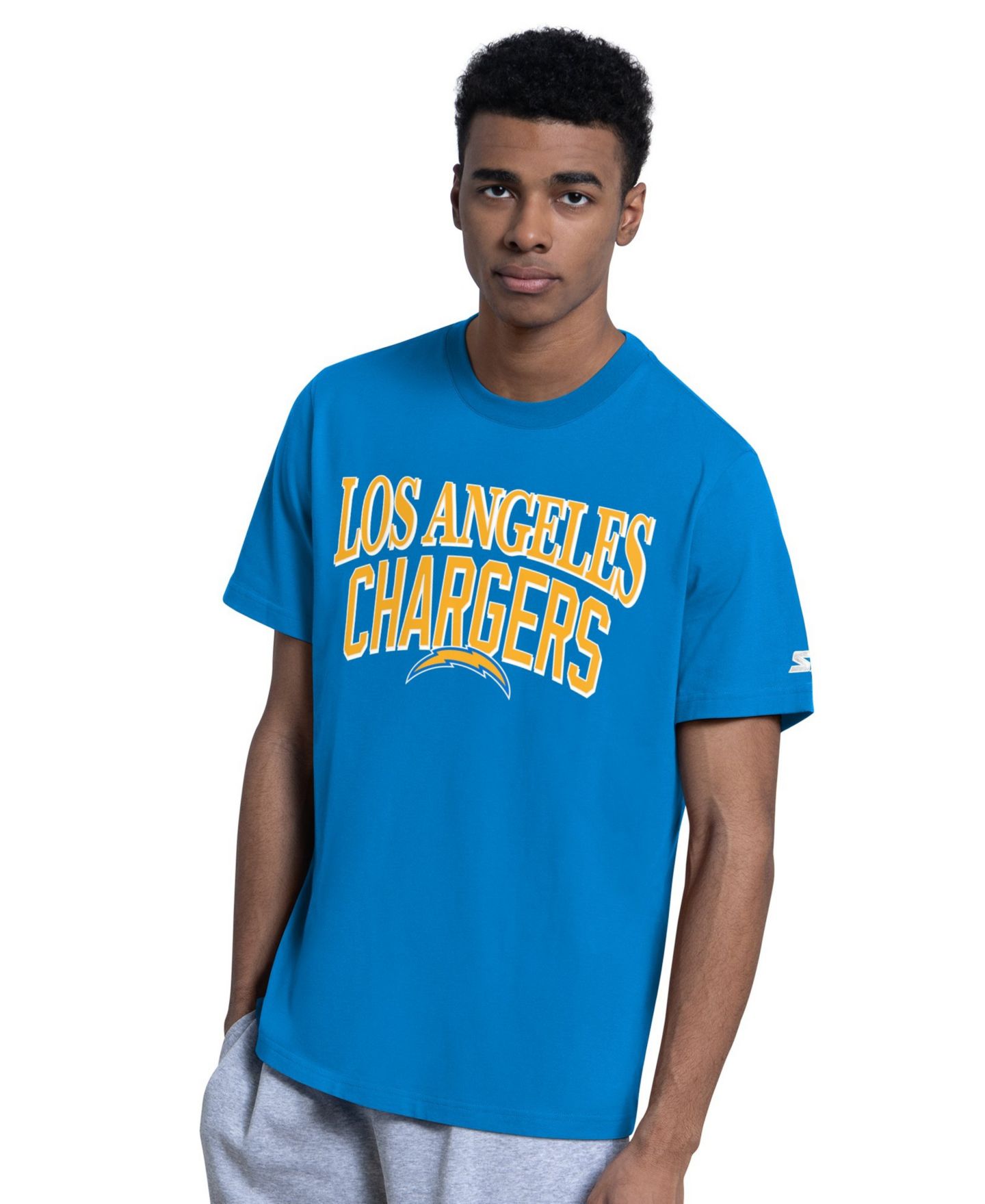 Мужские футболки Starter Los Angeles Chargers Graphic, 2-Piece Set — фото 2