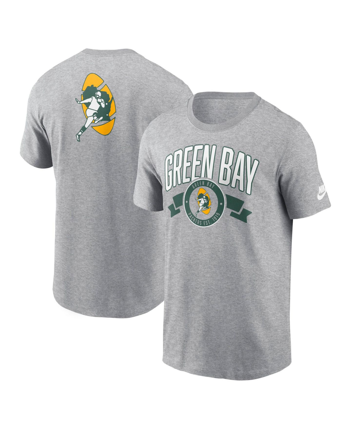 Мужская футболка Nike Green Bay Packers Rewind Vintage — фото 1