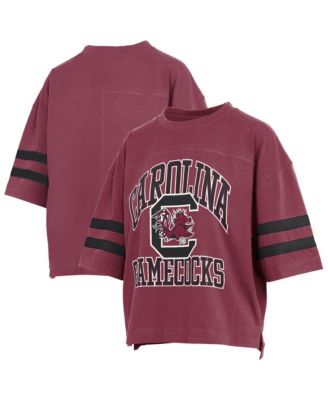 Women's South Carolina Gamecocks Wayne Tyler Oversized Cropped T-Shirt