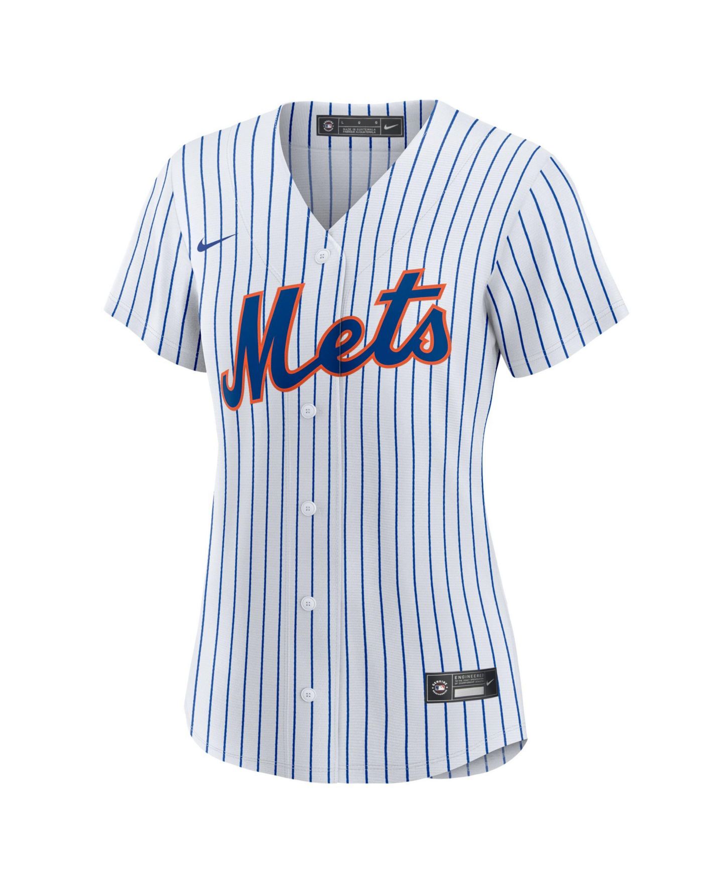 Женское джерси Nike Women's New York Mets Home Replica V-Neck Jersey — фото 2