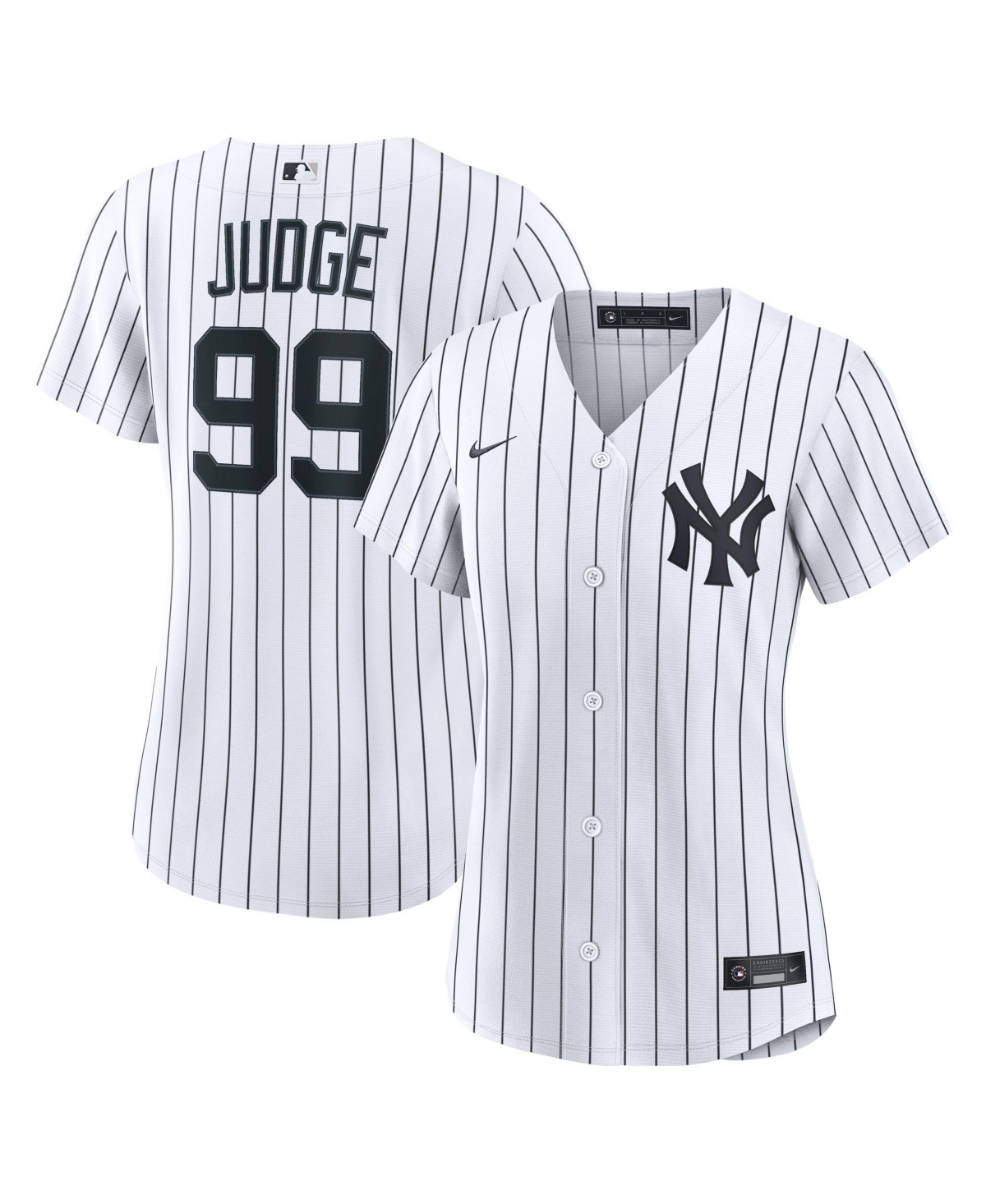 Nike Women's New York Yankees Aaron Judge Replica Loose-Fit Jersey