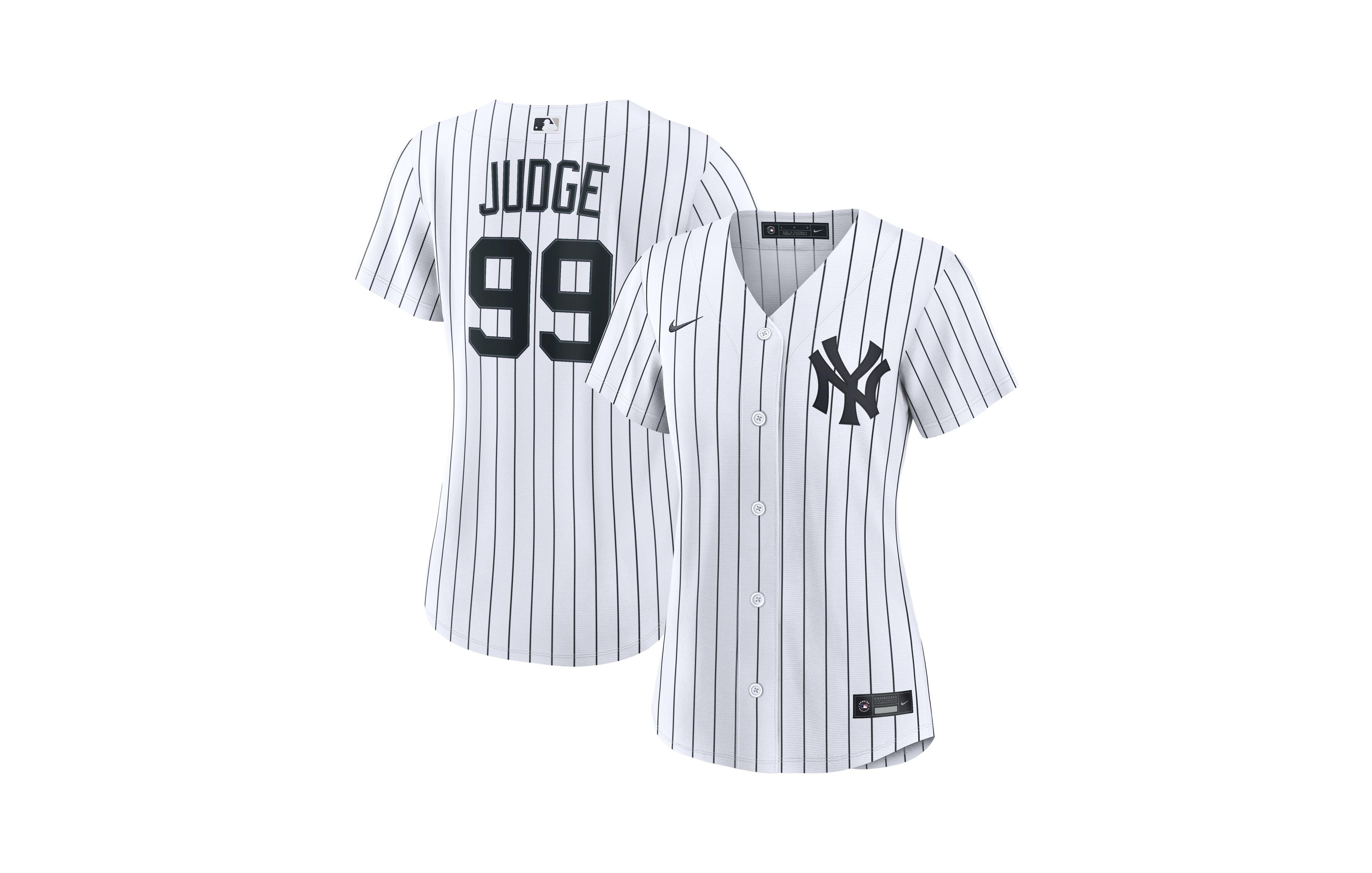 Nike Women's New York Yankees Aaron Judge Replica Loose-Fit Jersey