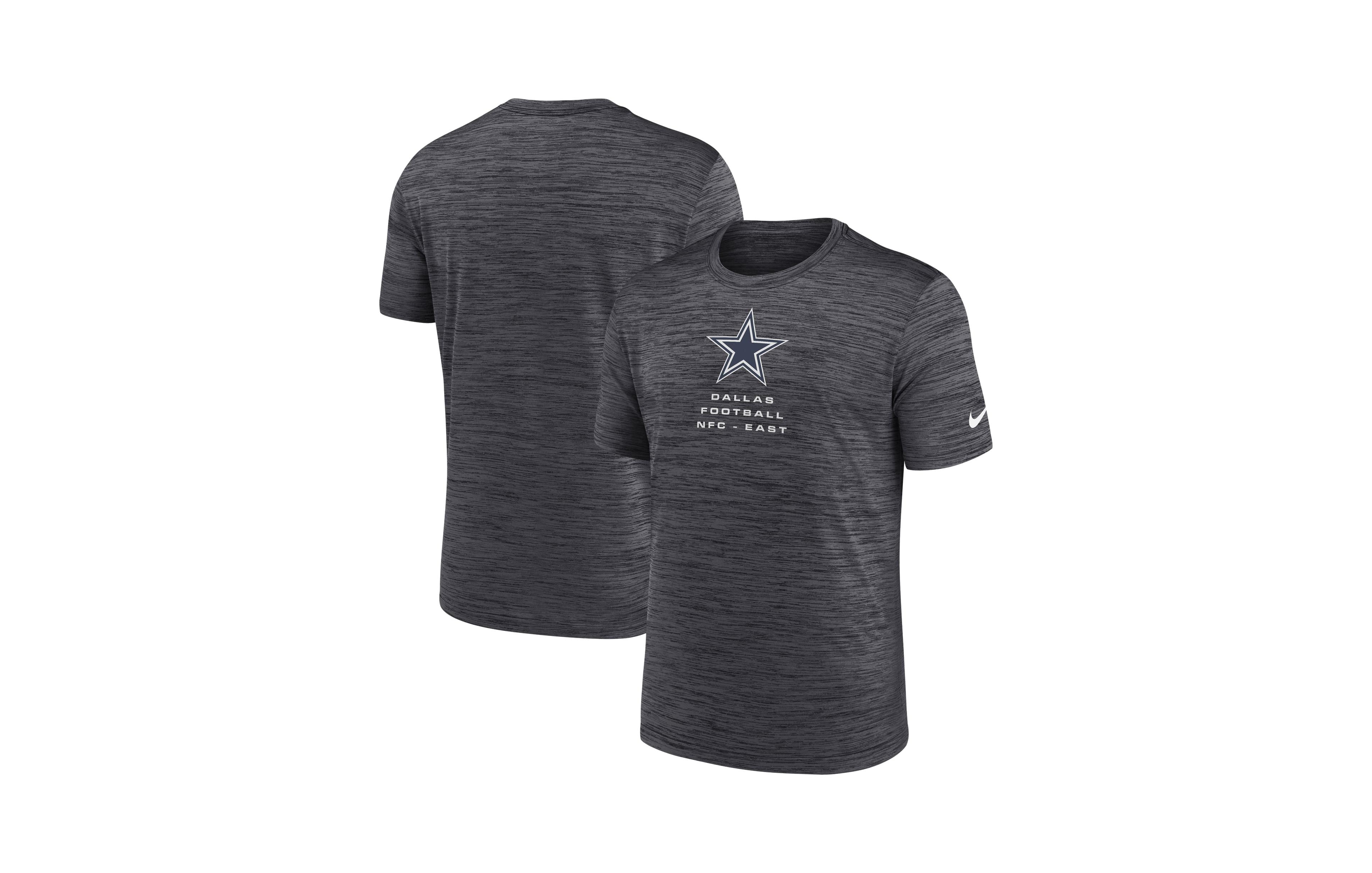 Nike Men's Dallas Cowboys Velocity Ball Carrier Dri-fit T-Shirt