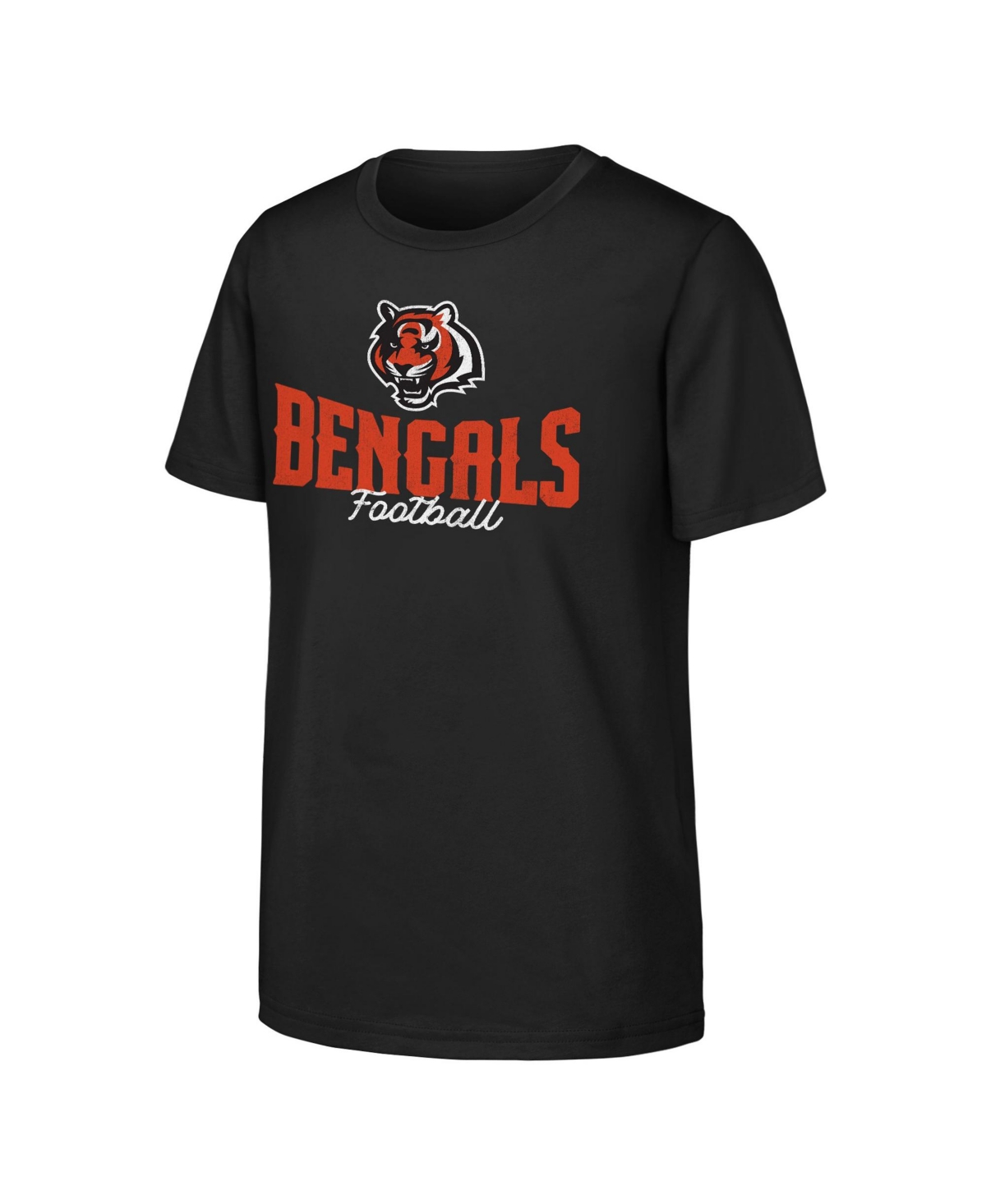Outerstuff Boys' and Girls' Cincinnati Bengals Top Pick Screen Print Graphics T-Shirt