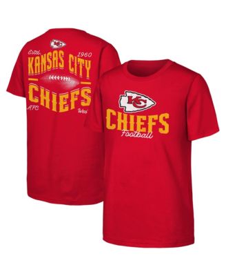 Boys' and Girls' Kansas City Chiefs Top Pick Screen Print Graphics T-Shirt