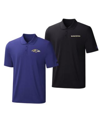 Men's Baltimore Ravens Short-Sleeve Classic-Fit Polo Shirts, 2-Piece Set