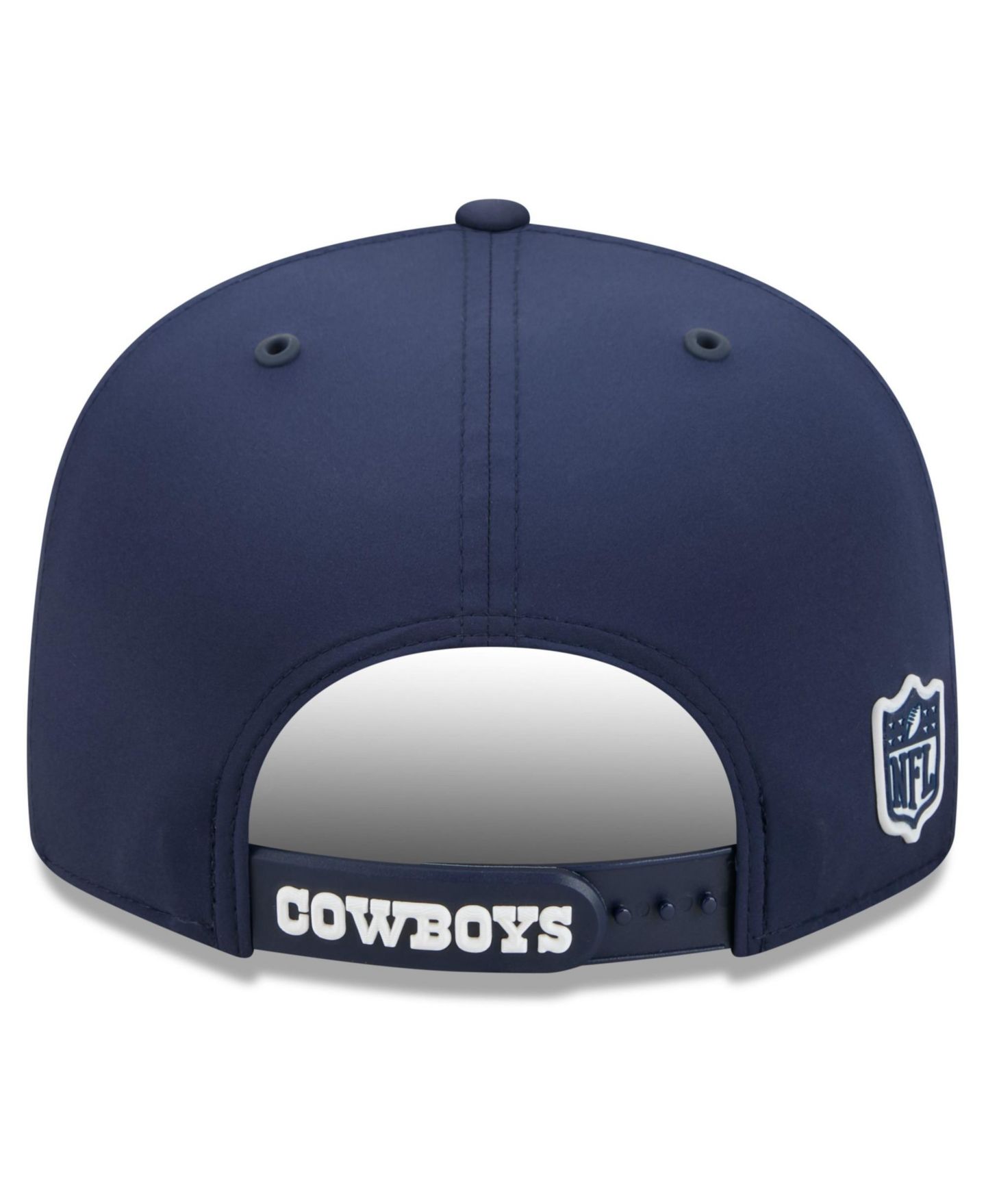 Мужская кепка New Era Navy Dallas Cowboys 2026 Sideline 9FIFTY Snapback Hat — фото 4