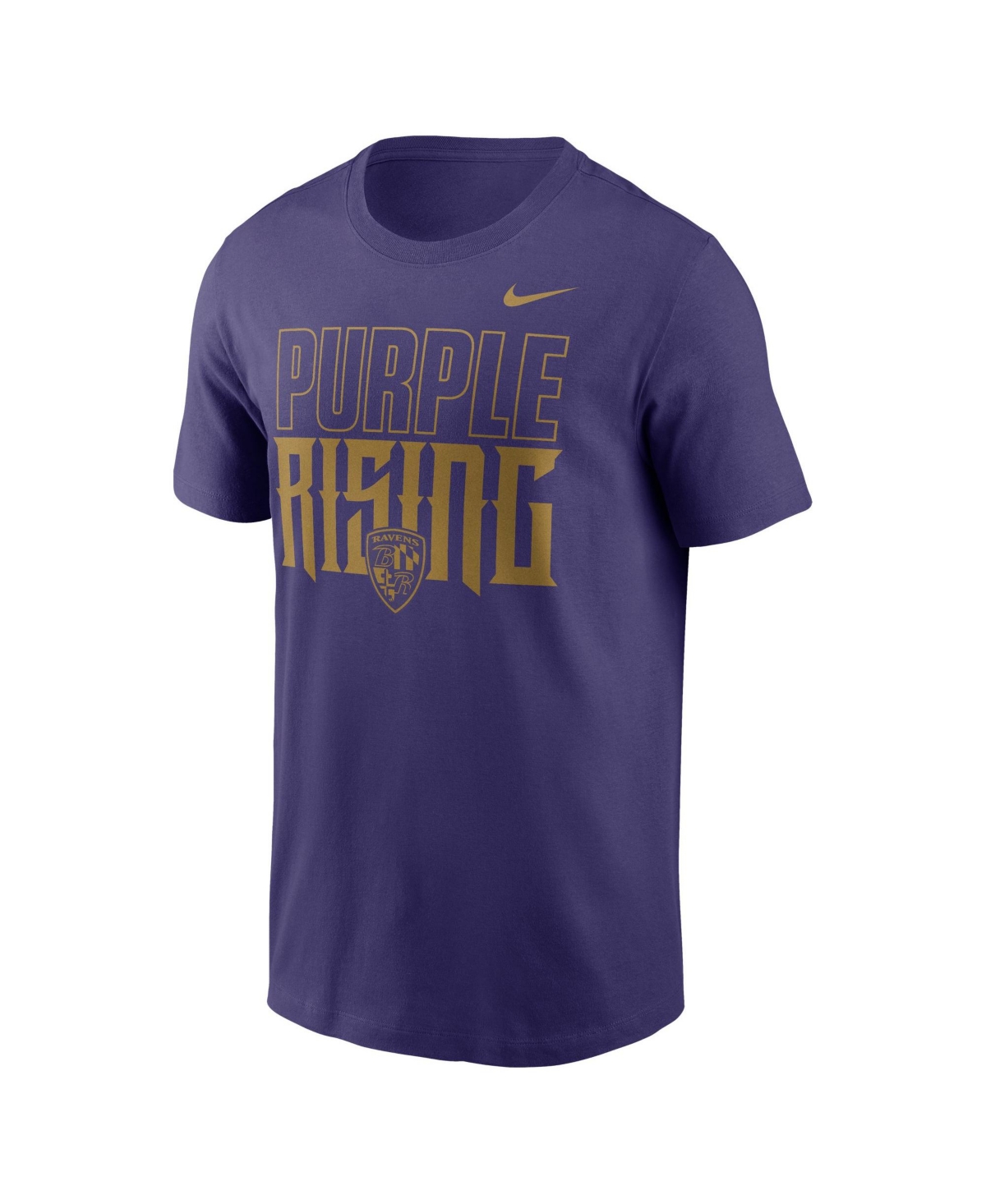 Nike Men's Baltimore Ravens Pursuit Power Rib-Knit T-Shirt
