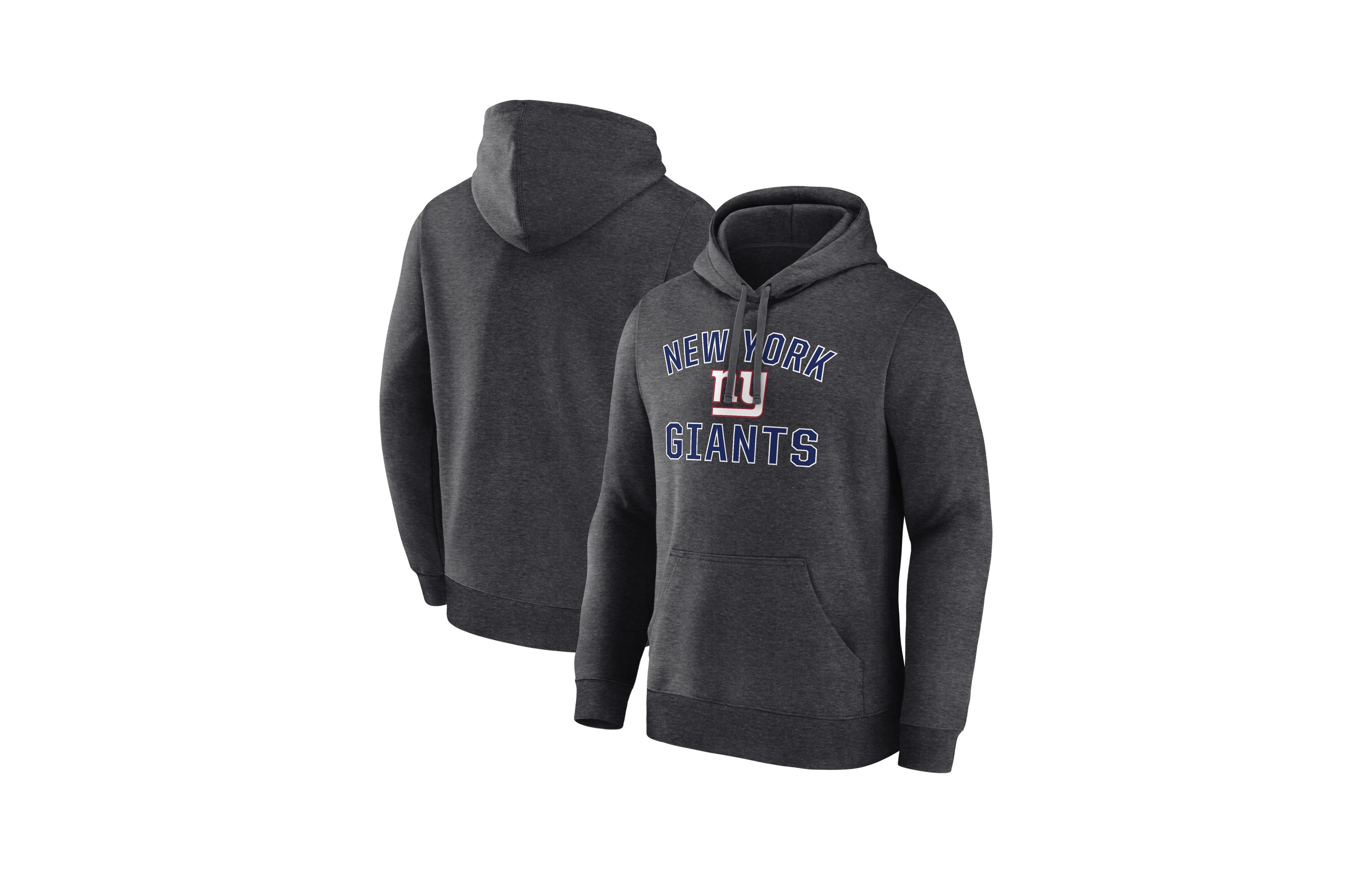 Logo Athletic Men's New York Giants Arch Victory Classic Fit Fleece Hoodie