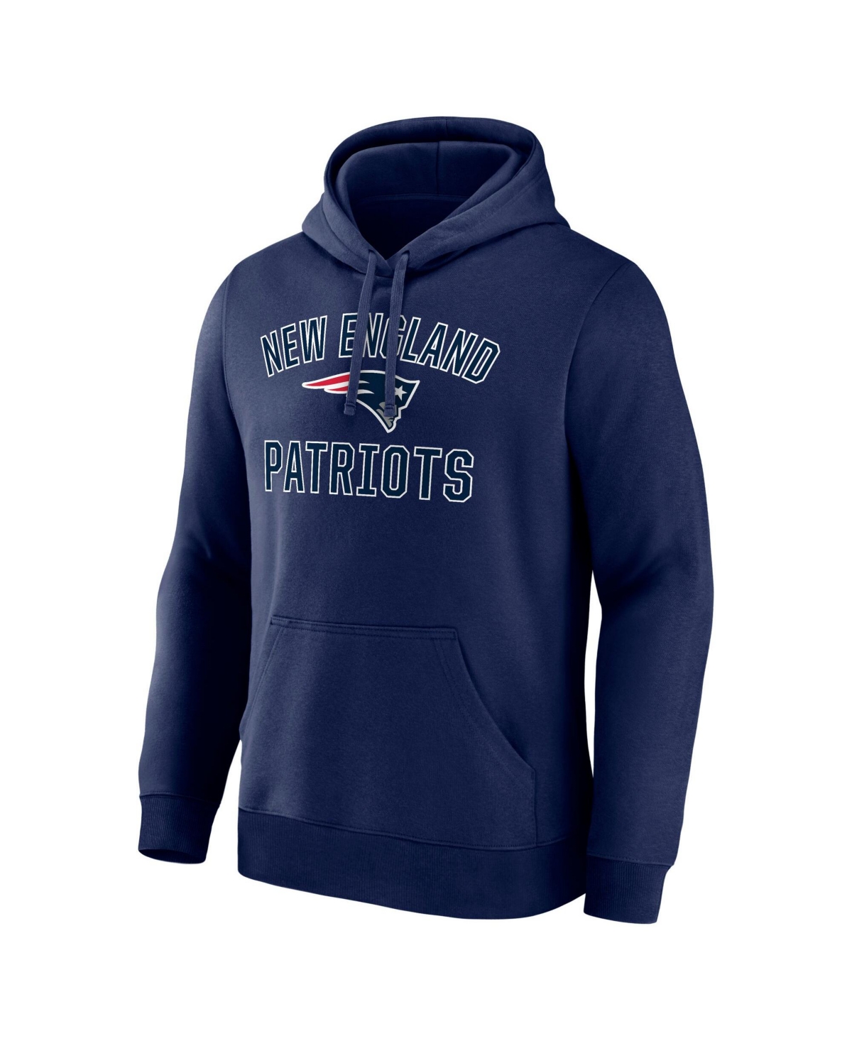 Logo Athletic Men's New England Patriots Arch Victory Fleece Hoodie
