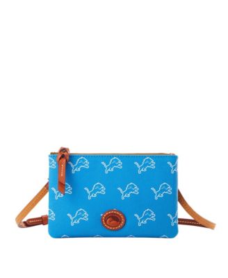 Detroit Lions Top Zip Crossbody Bag