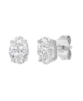 IGI Certified Lab-Grown Diamond Stud Earrings (1 ct. t.w.) in 14k White or Yellow Gold