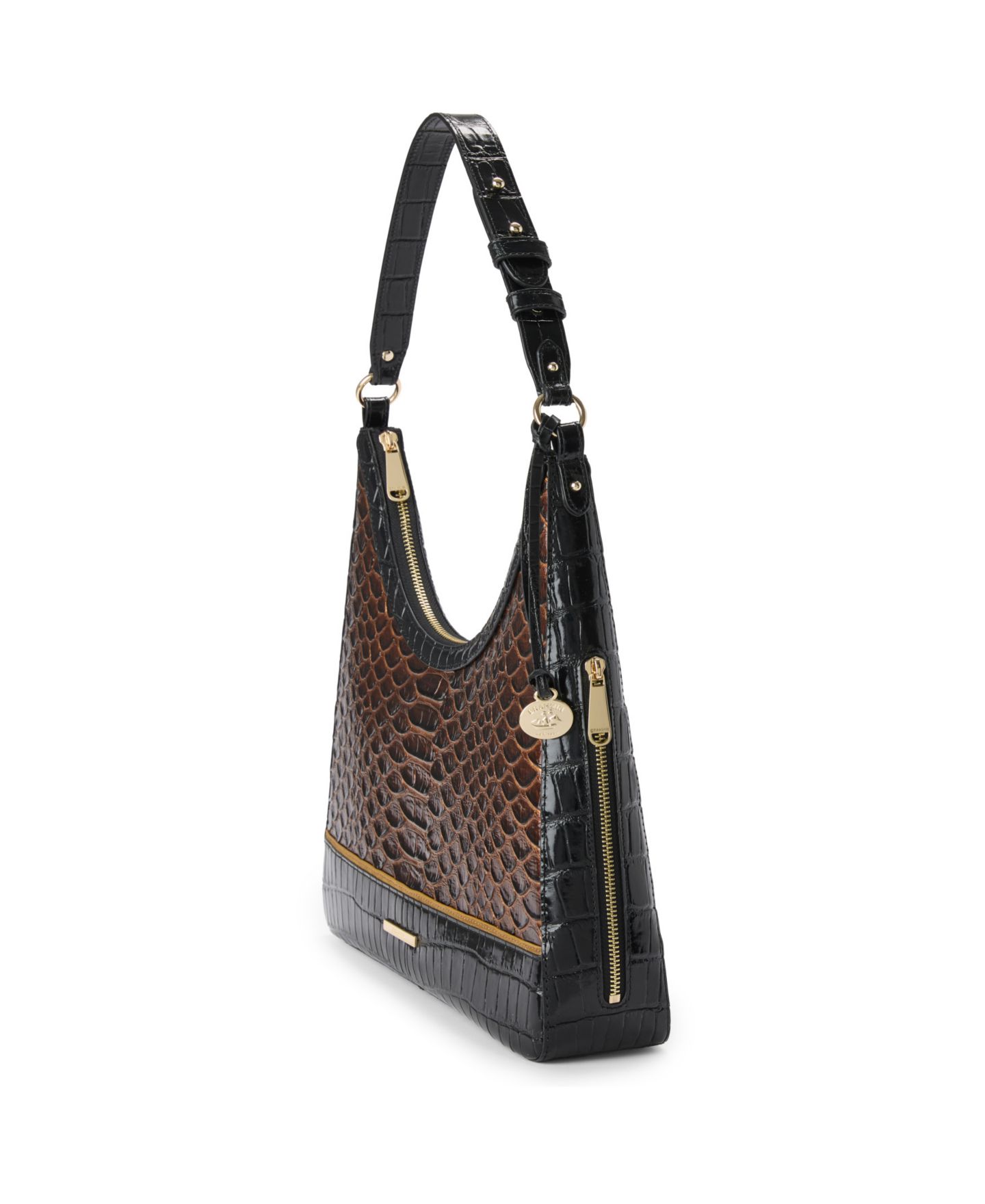 Женская сумка Brahmin Tabitha Brunswick Medium Shoulder, цвет: Коричневый разноцветный — фото 5