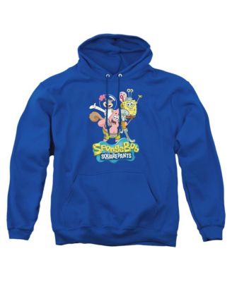Men's Group Shot Graphic Pullover Poly-Cotton Blend Hoodie