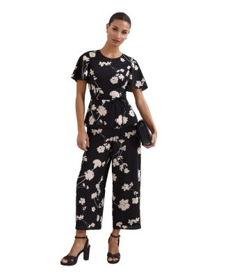 Women's Jolie Cropped Wide-Leg Jumpsuit