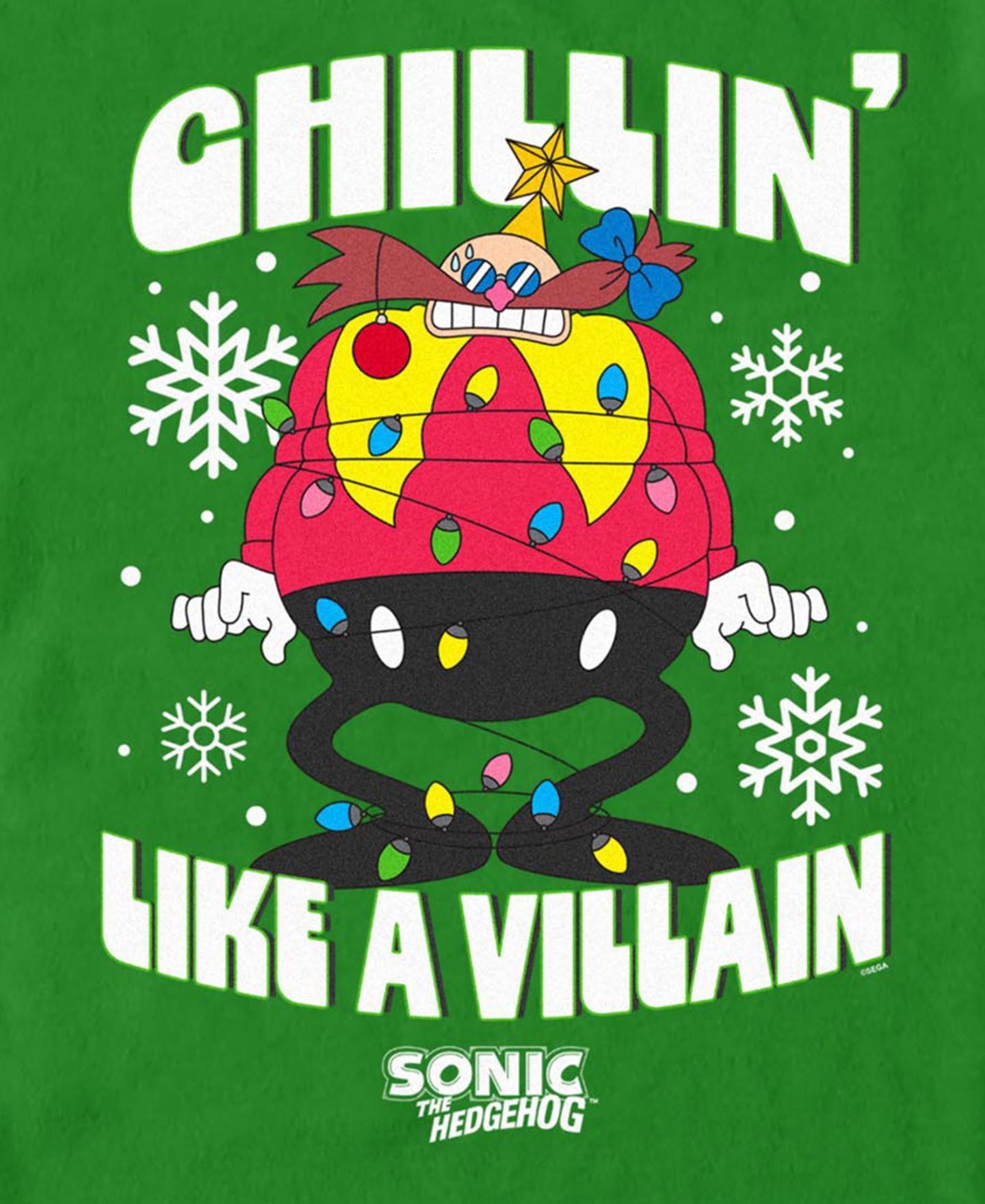 Мужская футболка Fifth Sun Naughty Egg Sonic the Hedgehog Graphic, цвет: Зелёный — фото 4