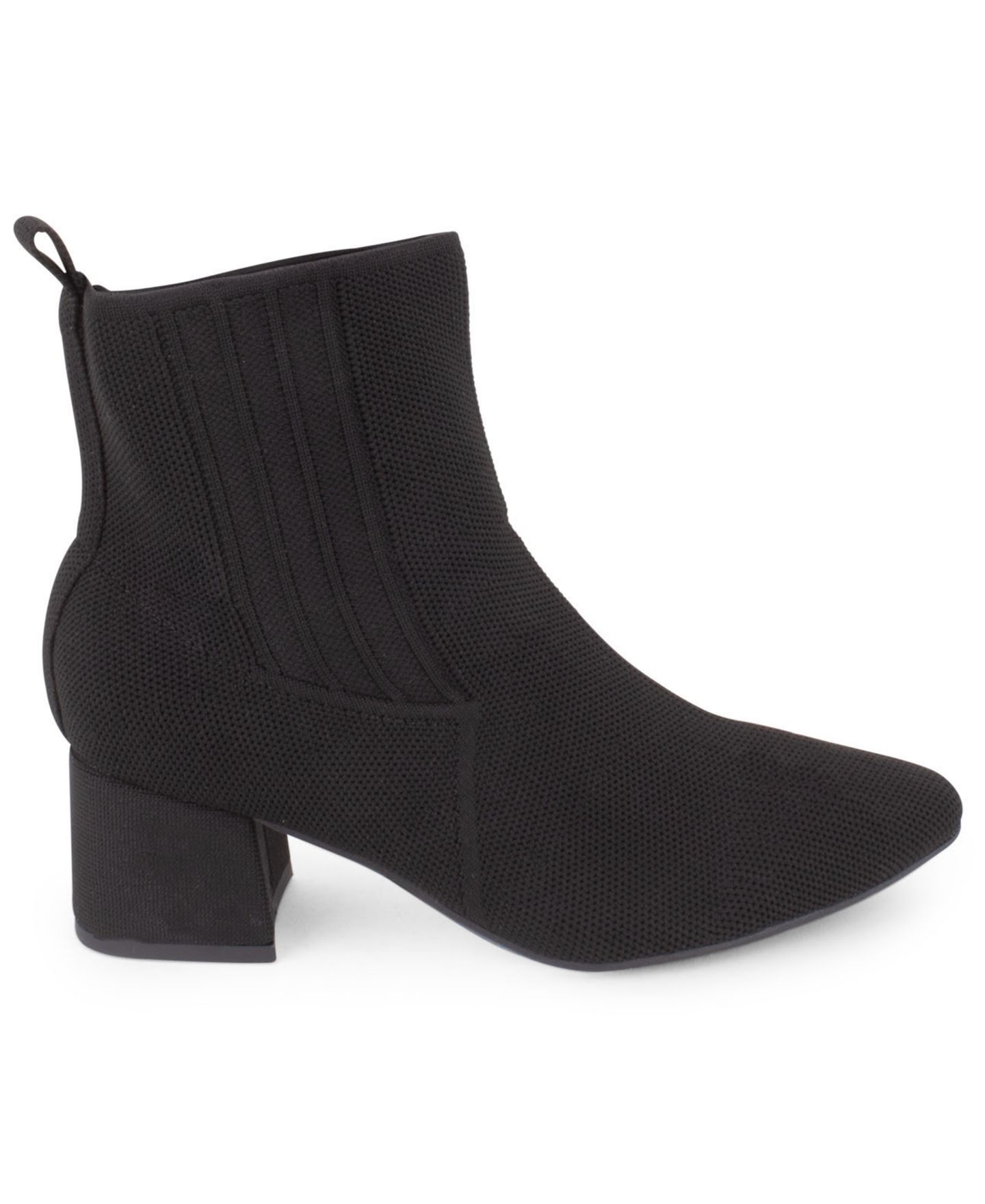 Женские ботинки Tahari Crocus Knit Slip-On Booties, цвет: Чёрный — фото 2